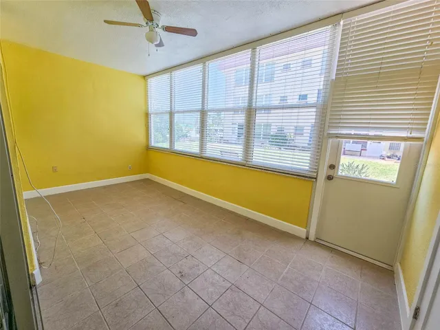 Florida Room Area with outside access.