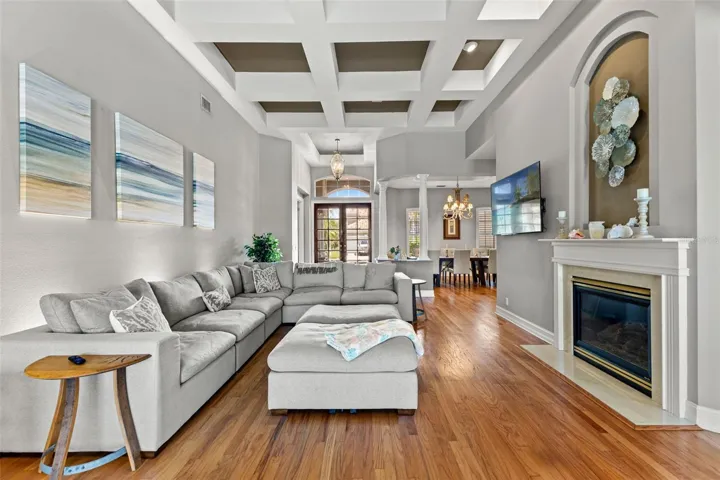 Beautiful refinished hardwood floors