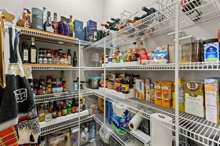 Large walk in pantry