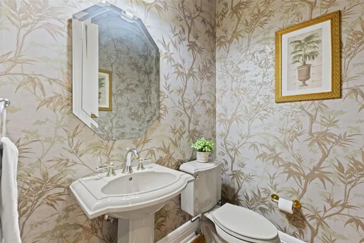 Half bath off living area