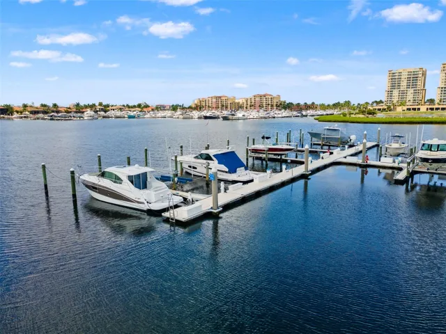 Boat dock conveniently on 3rd St E