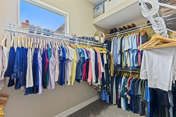 Primary Bedroom Walk in Closet