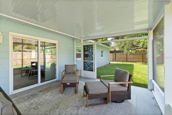 New Enclosed Porch