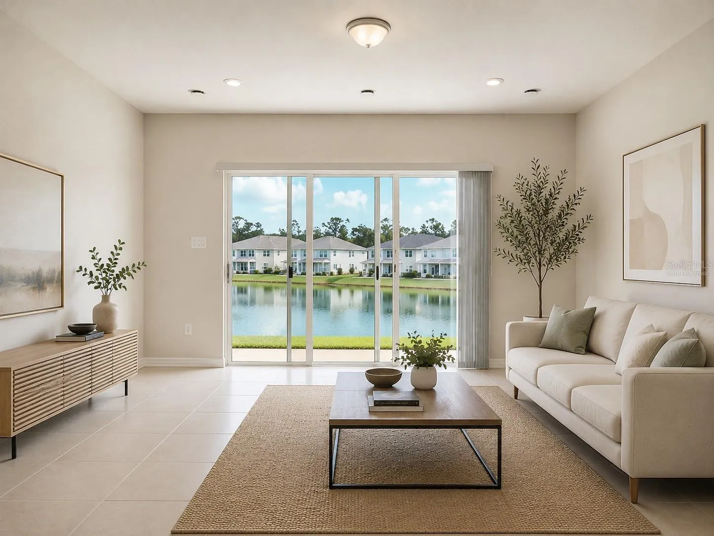 Living Room – Virtually Staged