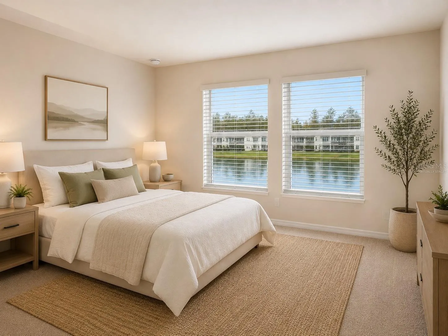 Primary Bedroom – Virtually Staged