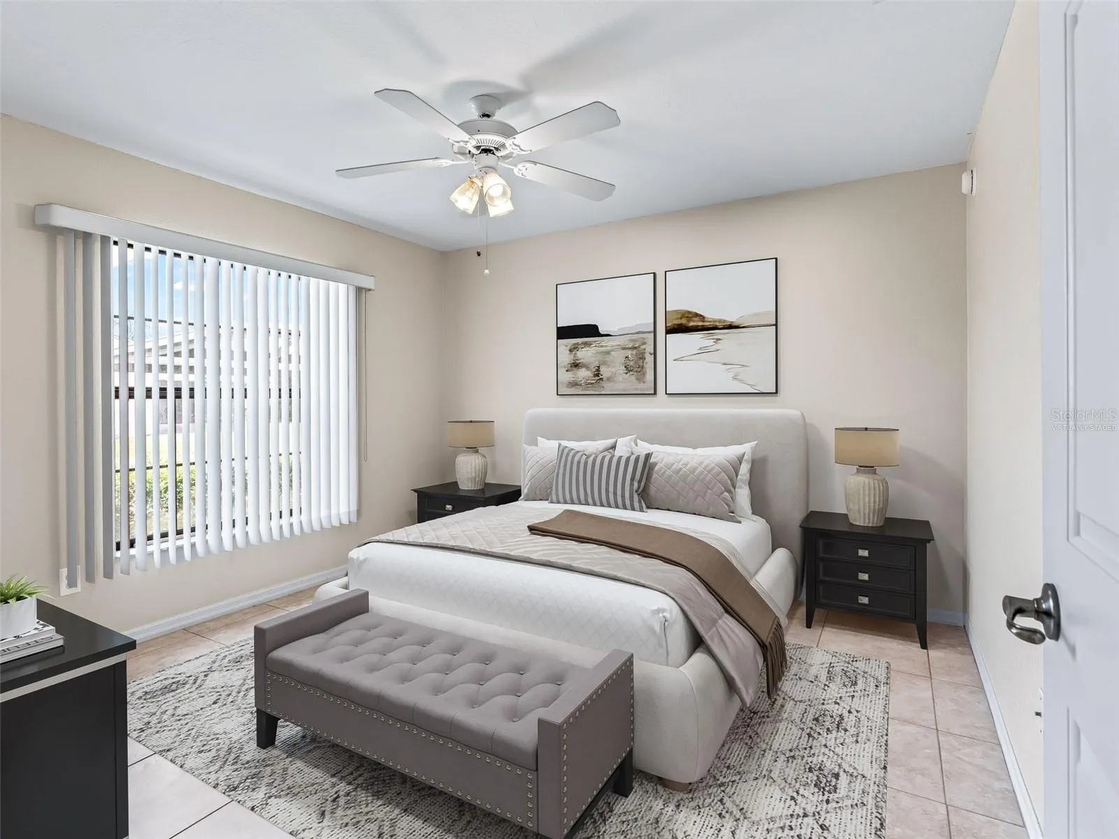 Virtually Staged Bedroom 2