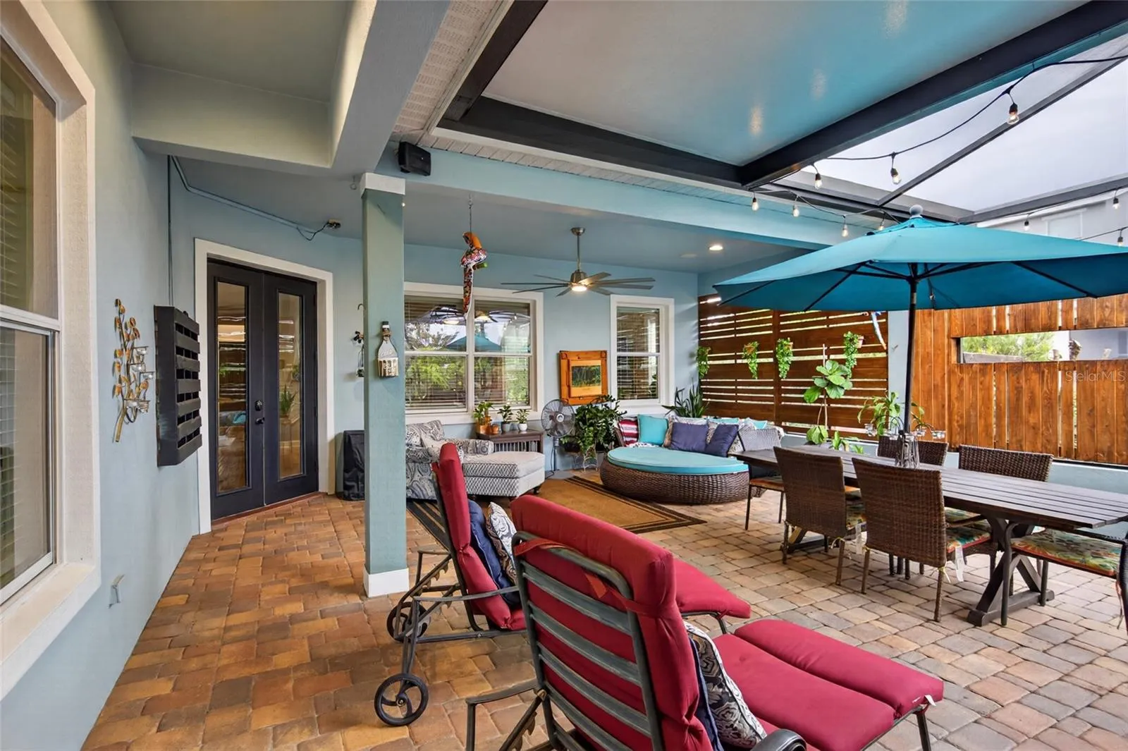 Expansive Covered Lanai