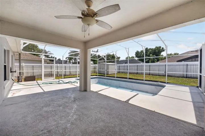 Pool Lanai as seen from sliding glass door
