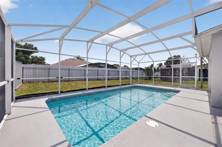Full view of swimming pool