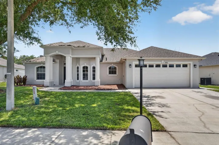 Frontal view of home