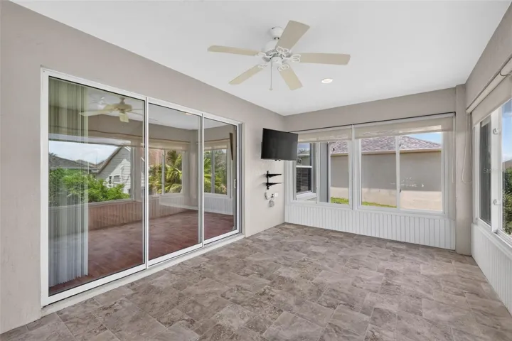 Glass-Enclosed Lanai