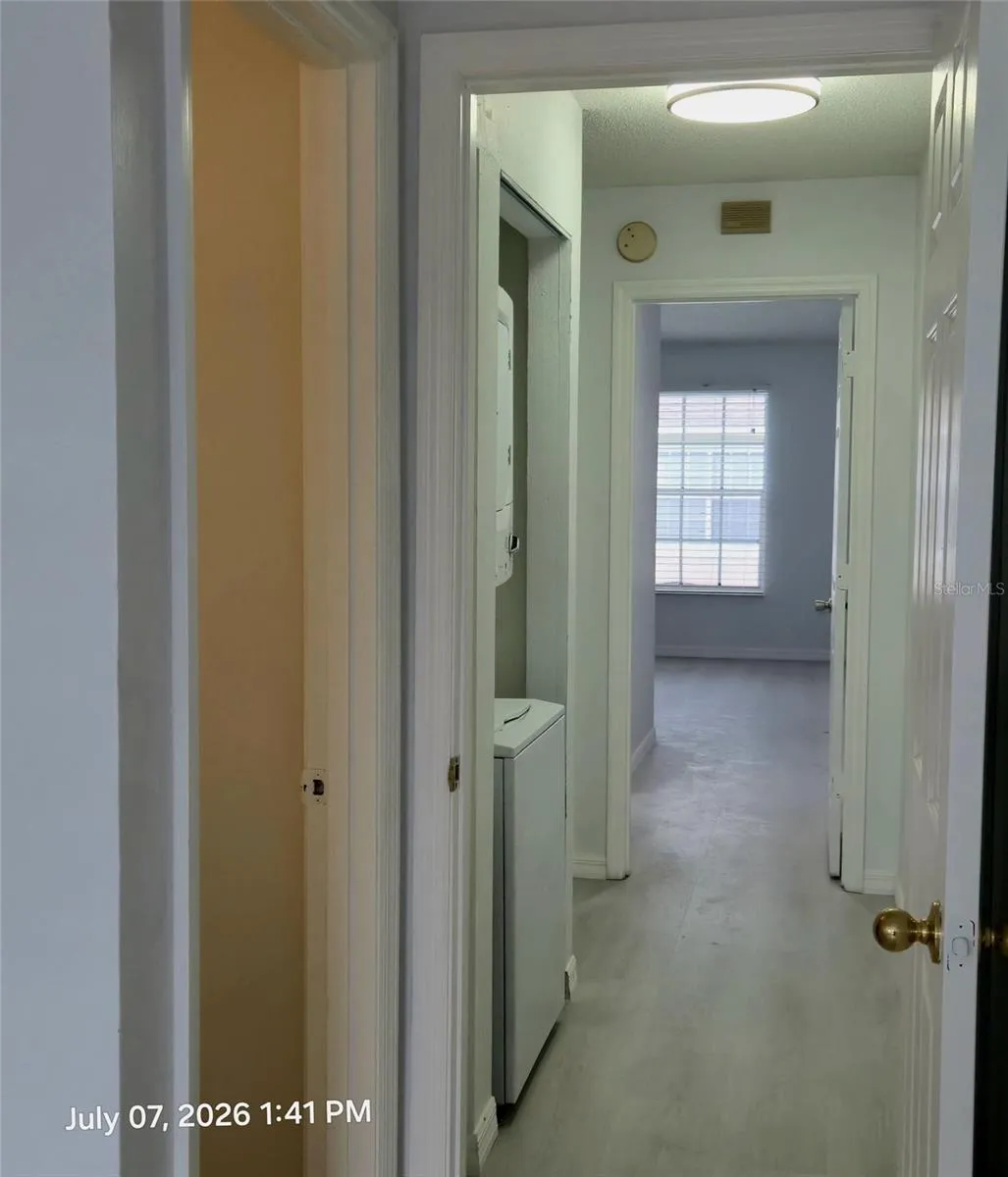 Laundry Leading to Bedroom