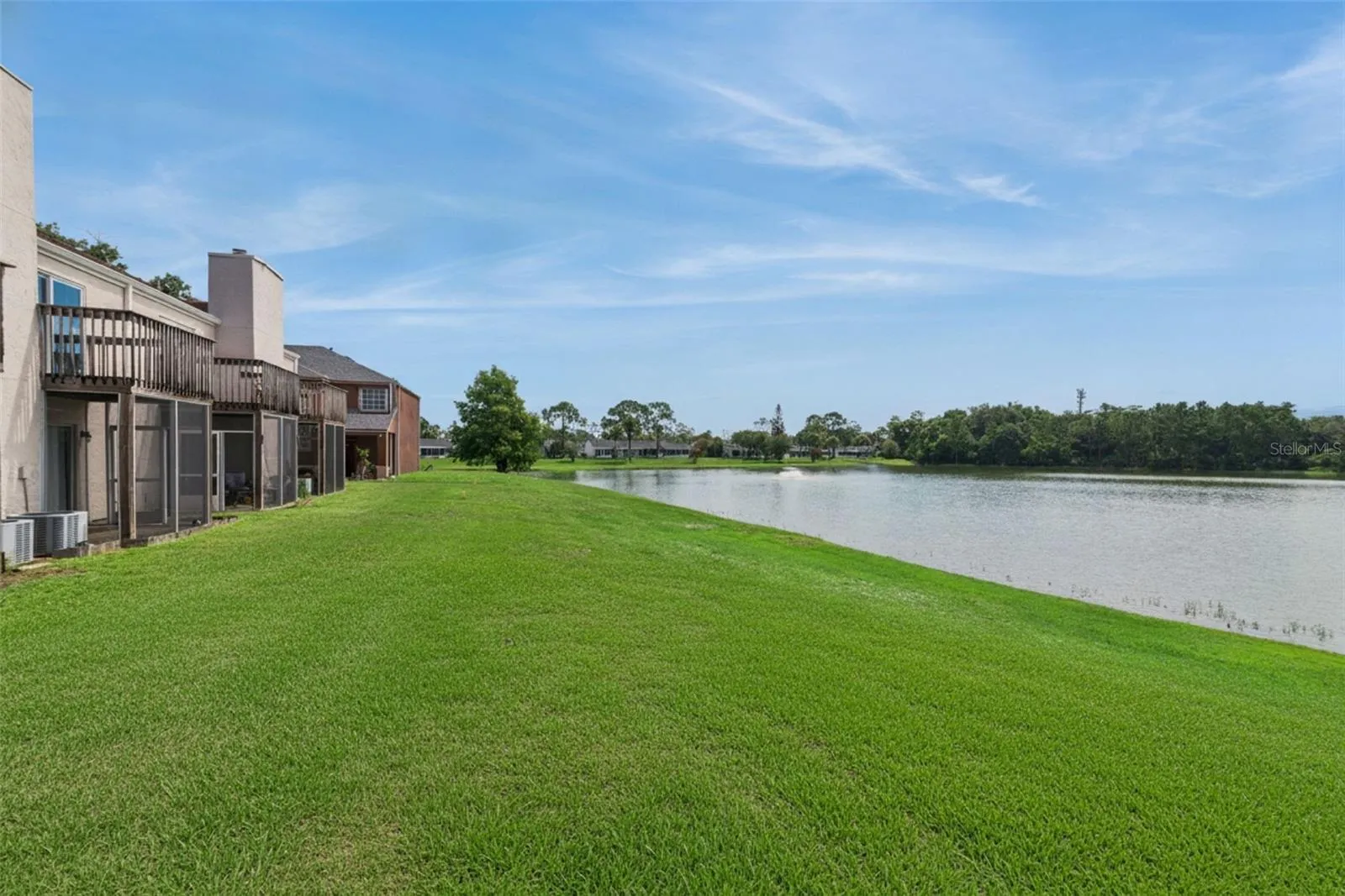 Rear view of Pond