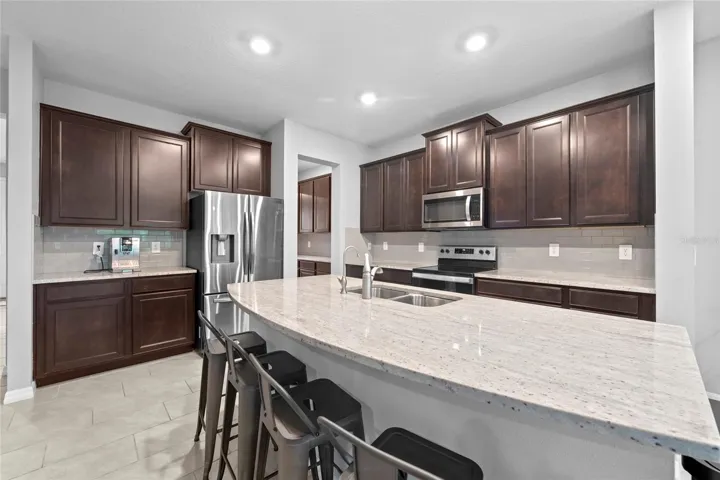 Kitchen with Stainless Steel Appliances