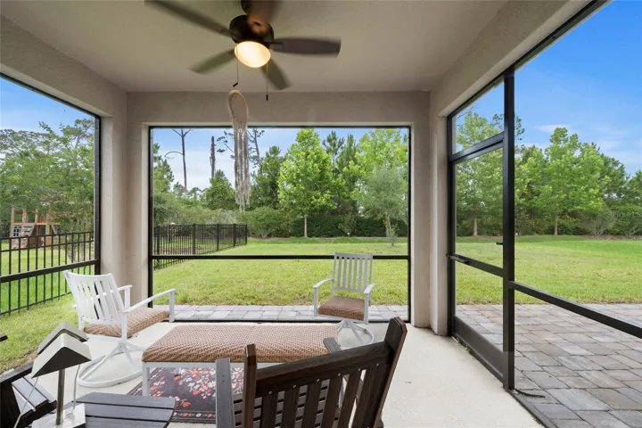 Screened in Lanai