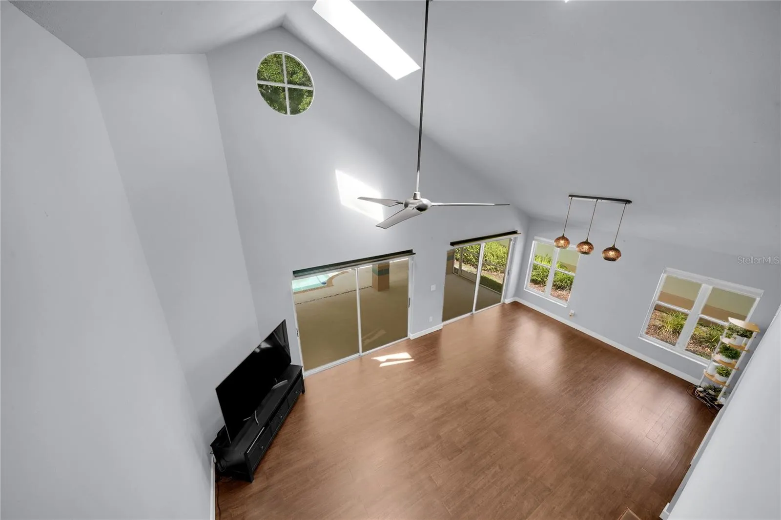 Downstairs view from Loft