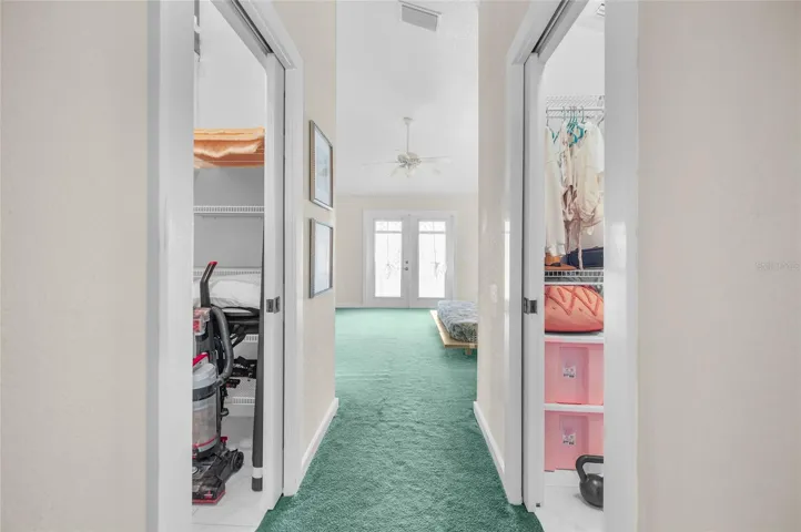 Dual Walk in Closet