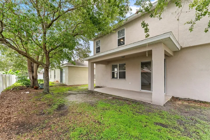 Backyard +Rear Covered Porch