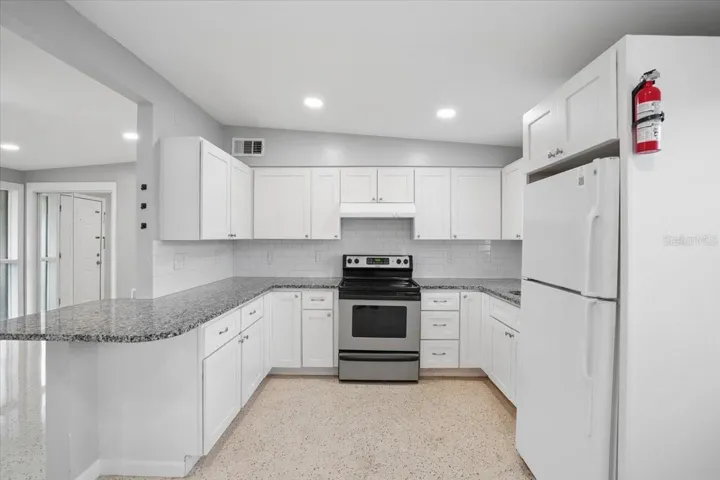 Deep Kitchen View