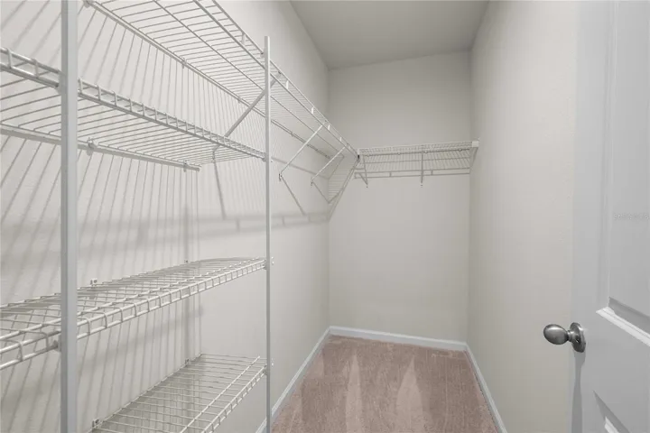Lots of space in this closet