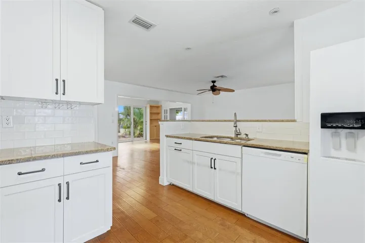 OPEN KITCHEN WITH NEW APPLIANCES