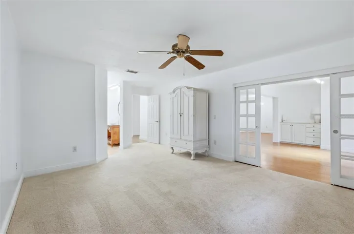 PRIMARY BEDROOM WITH BRAND NEW CARPET