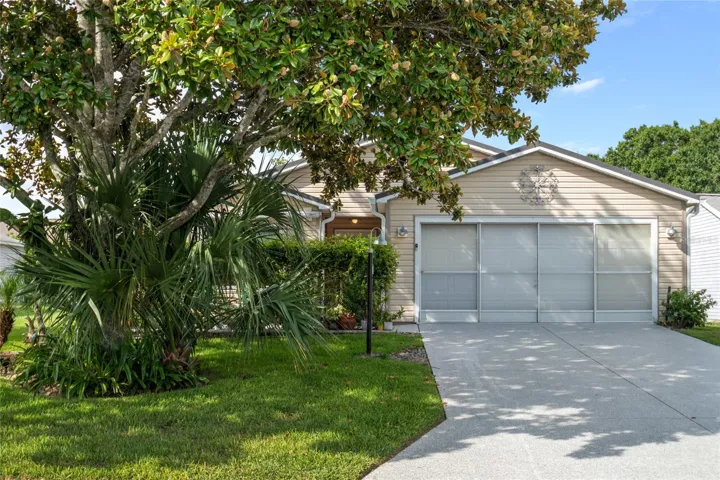 Full Two Car Garage with screen doors.