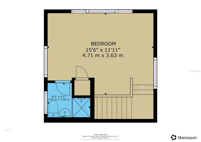 Floor plan level 2