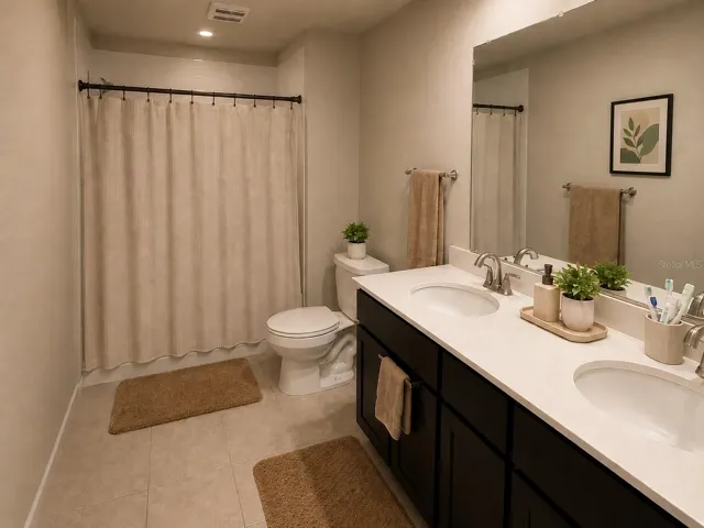 Master bathroom