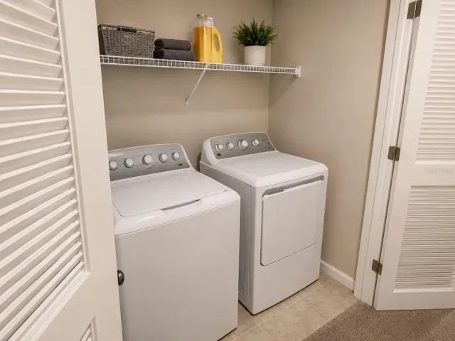 Laundry in the second floor