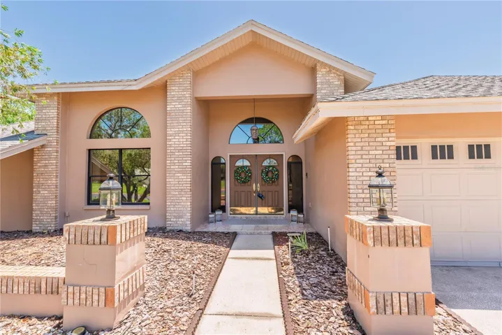 Front entry.
