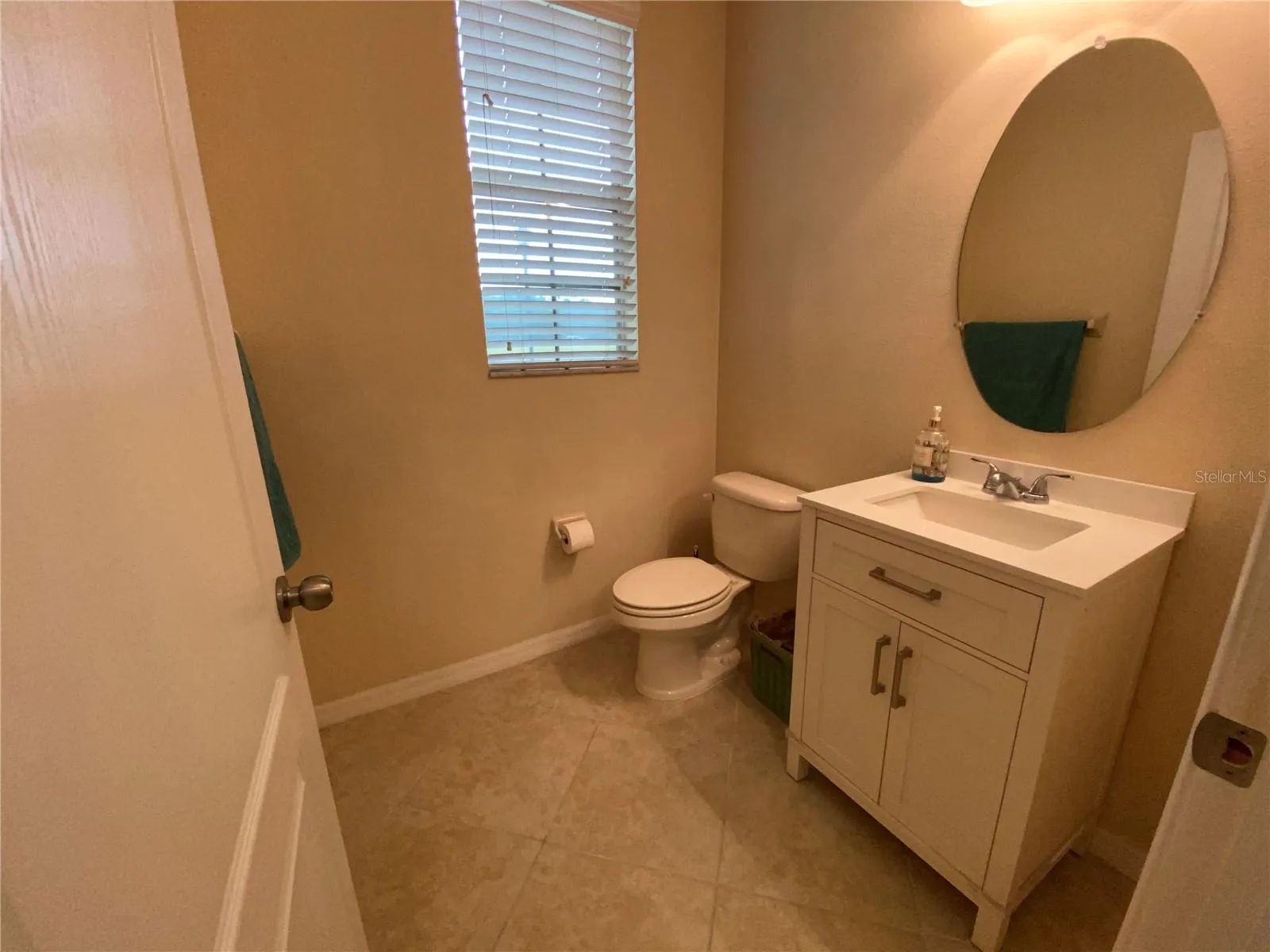 Main floor half bath