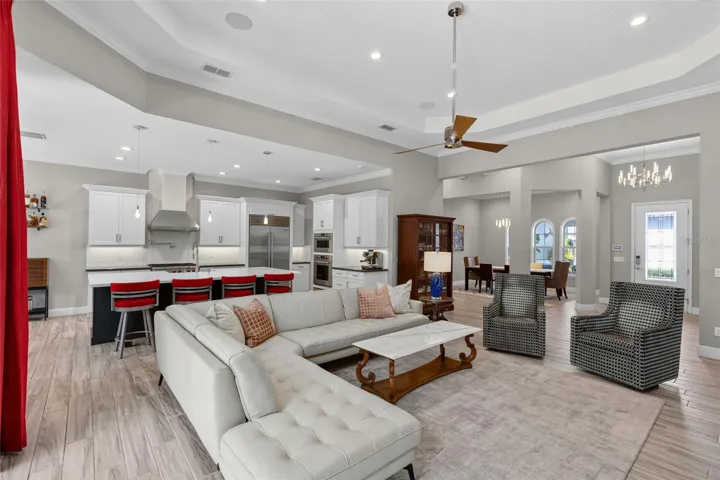 Spacious layout