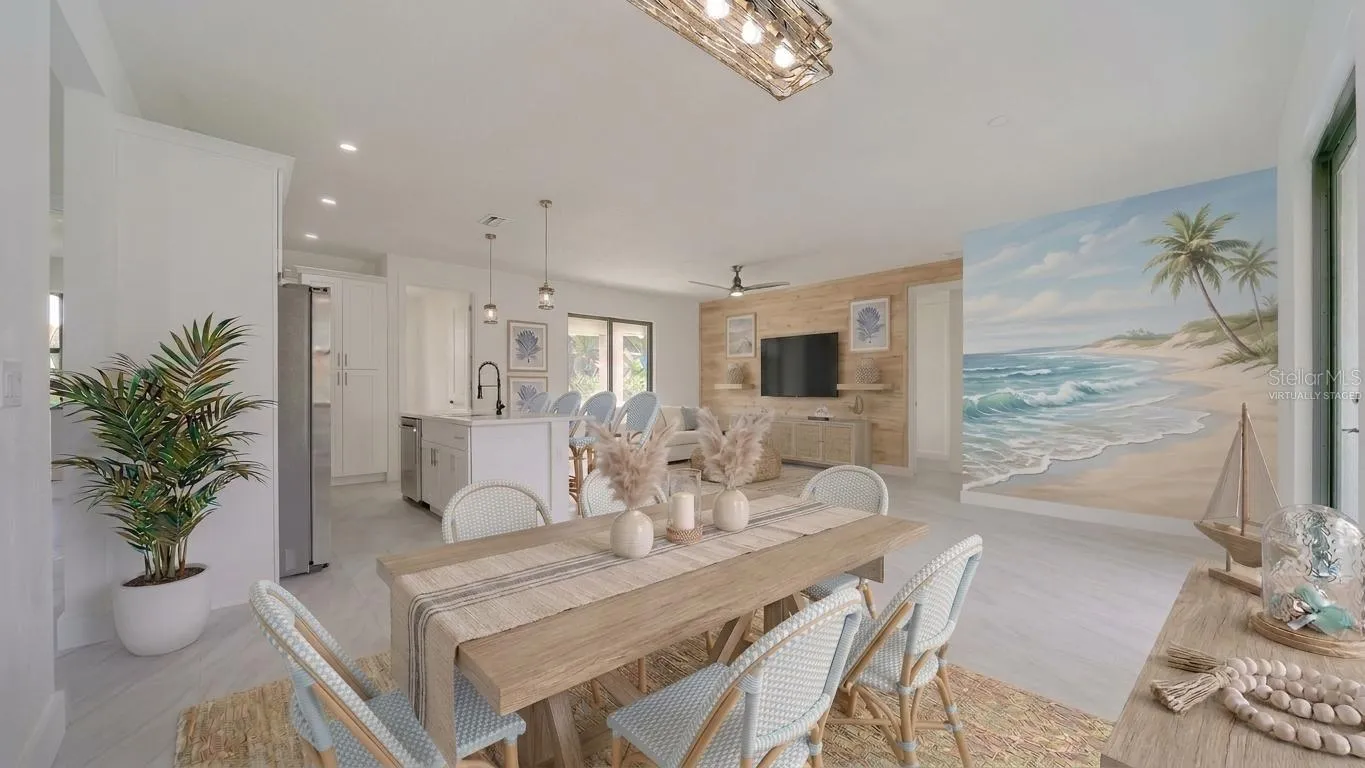 A view from the dining area! (Virtually staged &amp; enhanced) Imagine the possibilities!