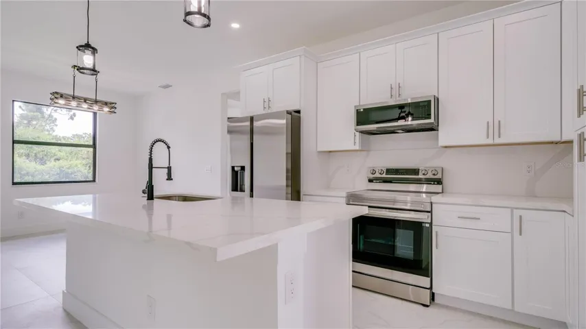 All cabinetry and drawers are soft close.