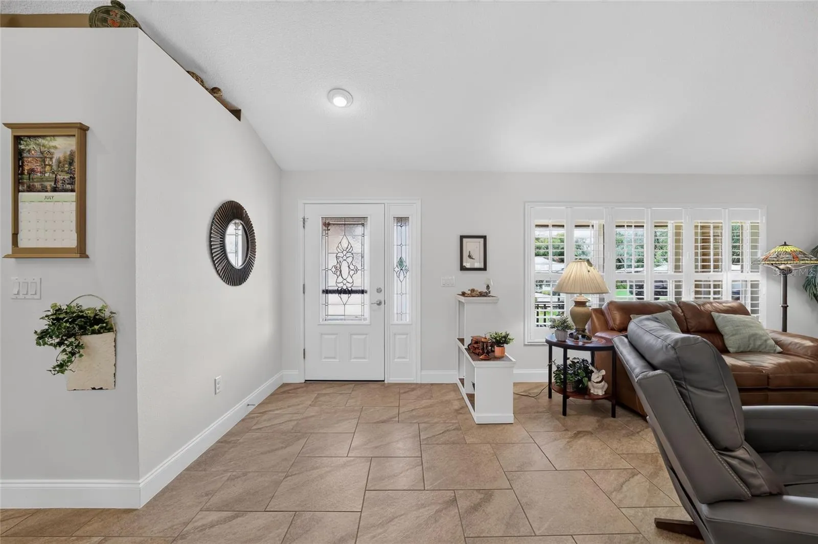Living room toward front door