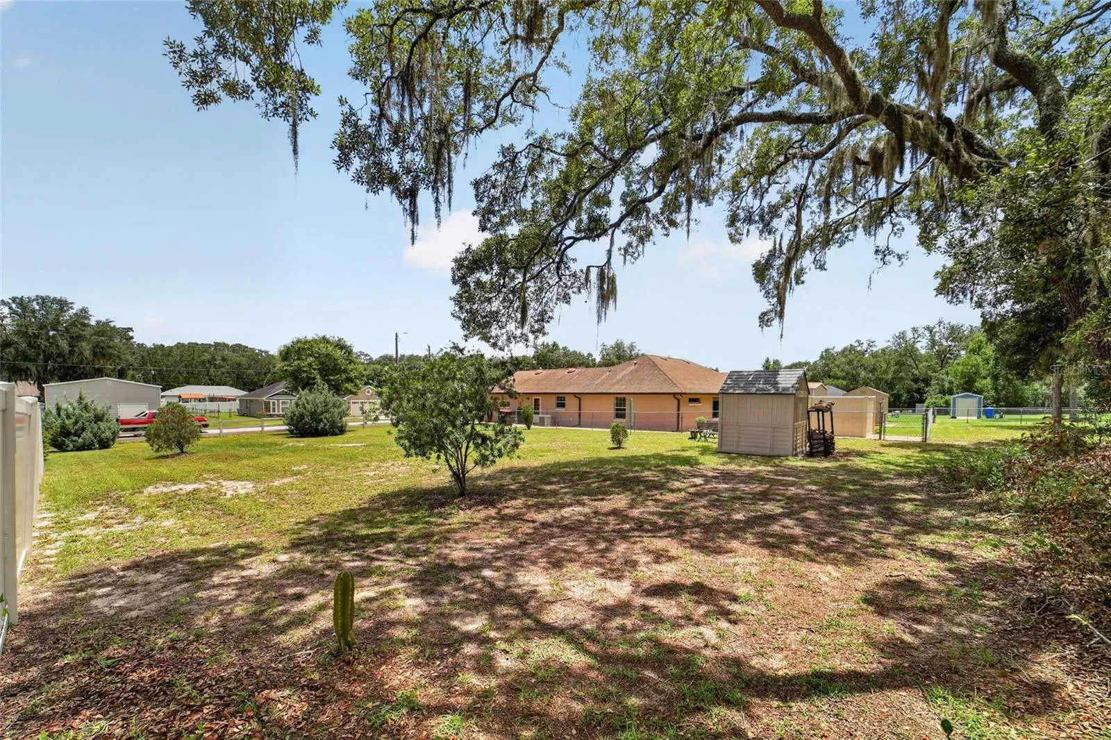 Extra lot from opposite corner toward house and street