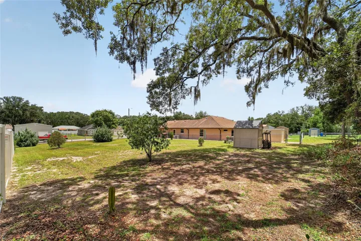 Extra lot from opposite corner toward house and street