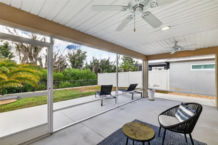 Lanai and Rear Patio with PRIVATE Serene Preserve Views!