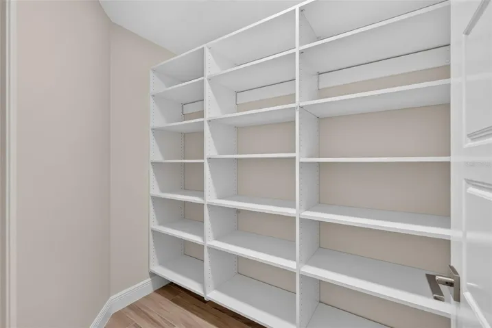 Spacious Walk-In Pantry!