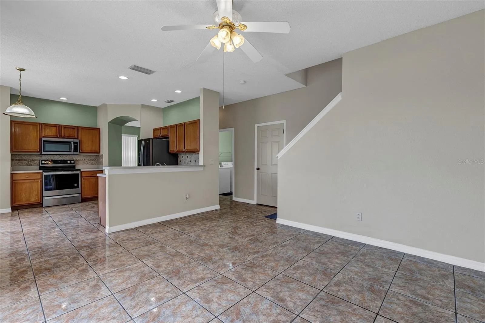 Kitchen view from Family Room