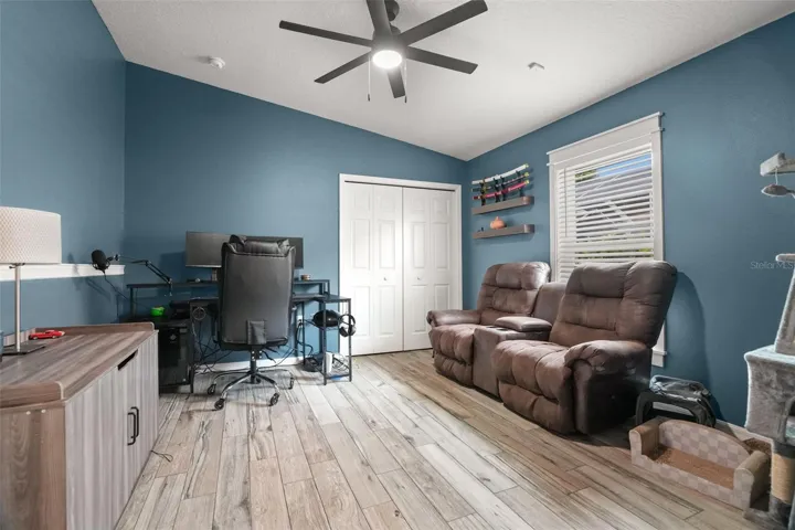 3rd bedroom off kitchen area! Upgraded tile flooring!