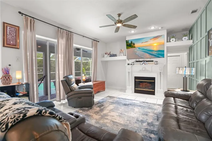 Living room sliders that pocket all the way back!