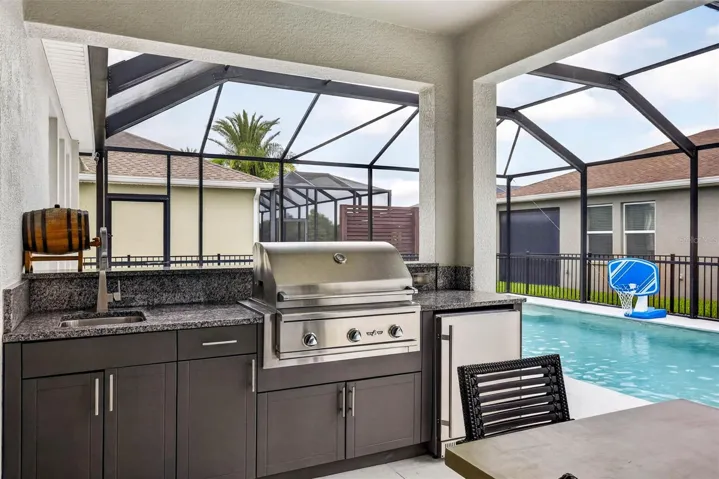 Outdoor kitchen