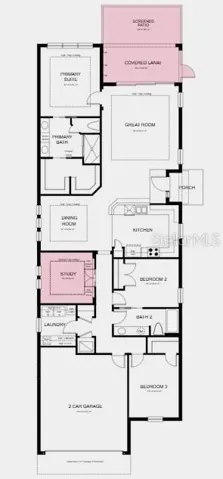 Additional Highlights Include: whole house impact windows, tray ceiling package, whole house interior 8' doors, and pre-plumb for future laundry sink