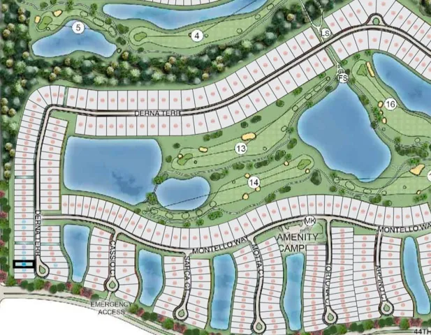 14513 Derna Terrace Site Map