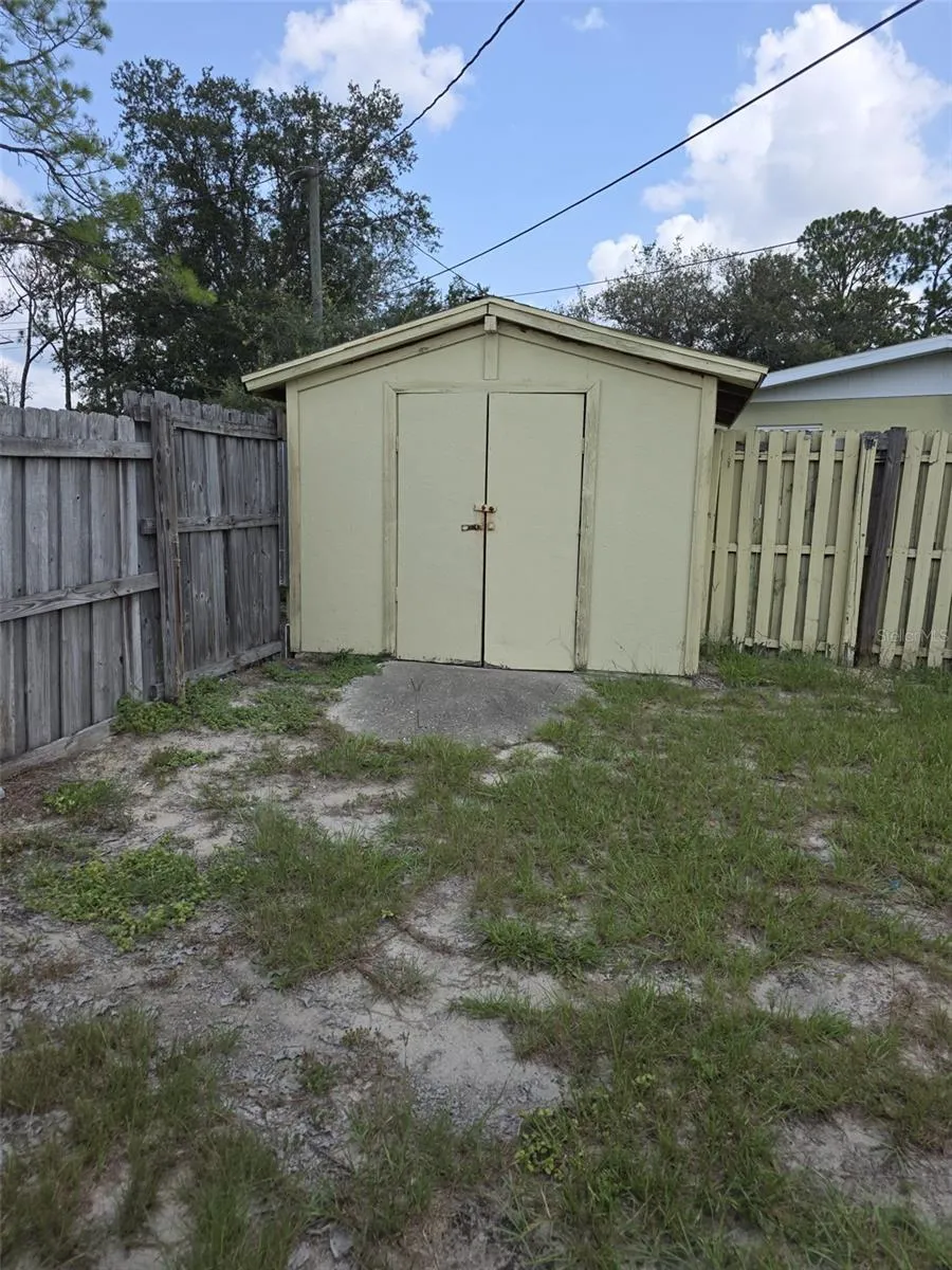 Outside Shed (Storage)