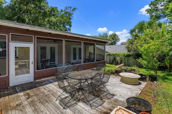 Deck and Screened Porch