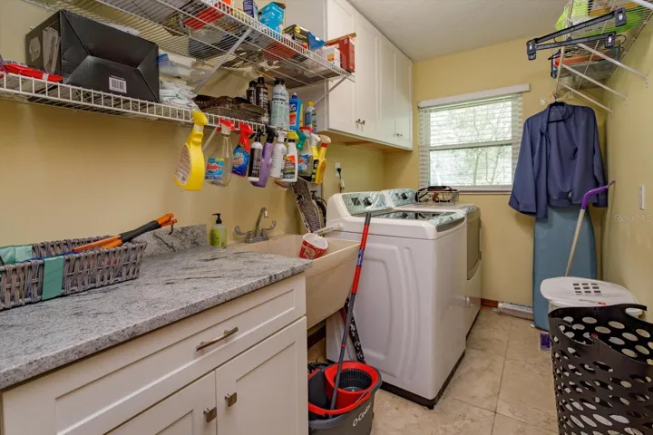 Inside Laundry Room