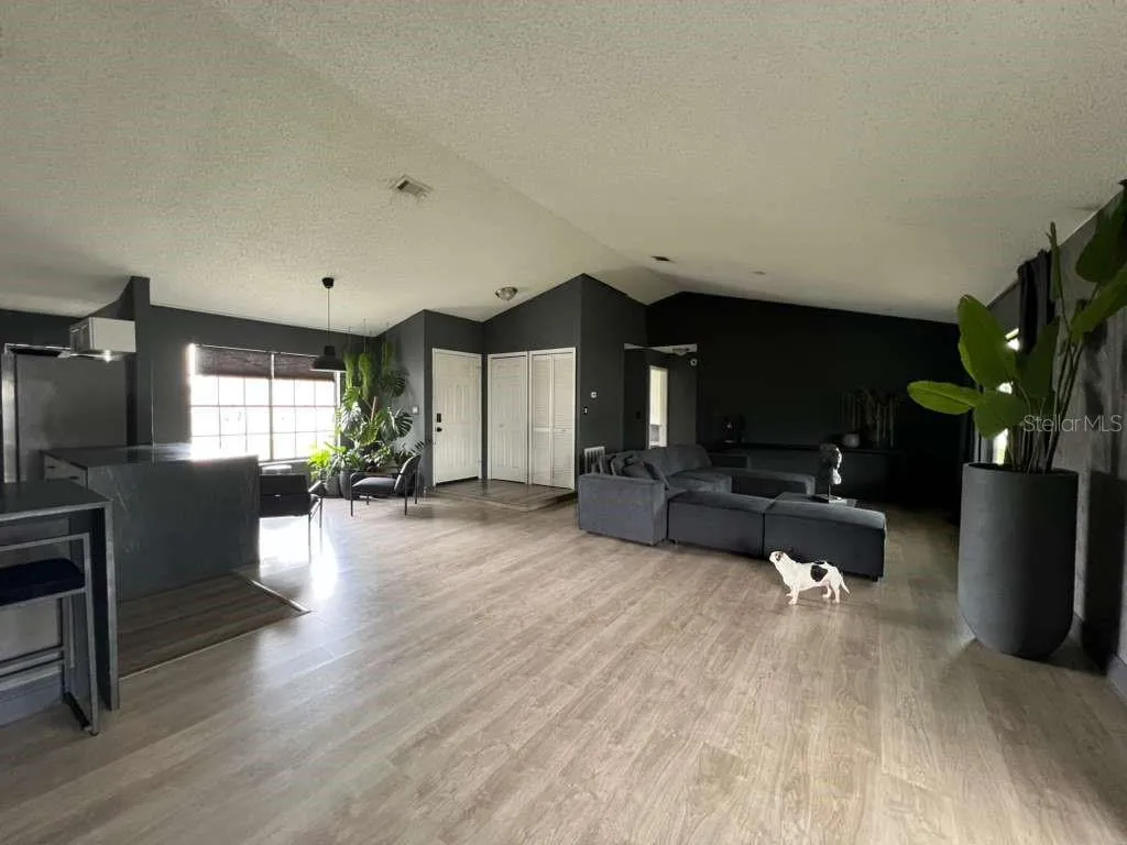 Open floor plan view